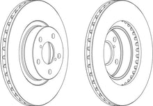 Load image into Gallery viewer, Pair Of Front Brake Discs Fits Toyota 86 Subaru Impreza Forester Ferodo DDF679C