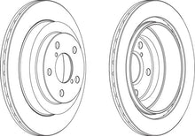 Load image into Gallery viewer, Rear Pair Of Brake Discs Fits Subaru OE 26310AA111 Ferodo DDF680