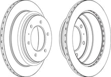Load image into Gallery viewer, Rear Pair Of Brake Discs Fits Holden Honda Isuzu Opel Vauxhall Ferodo DDF695