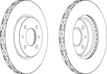 Load image into Gallery viewer, Pair Of Coated Brake Discs Ferodo DDF762C