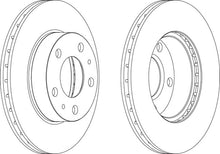 Load image into Gallery viewer, Pair Of Coated Brake Discs Ferodo DDF768C