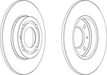 Load image into Gallery viewer, Pair Of Coated Brake Discs Ferodo DDF795C