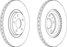 Load image into Gallery viewer, Front Pair Of Brake Discs Fits Alfa Romeo OE 46427948 Ferodo DDF797