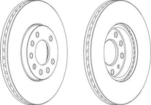 Load image into Gallery viewer, Pair Of Coated Brake Discs Ferodo DDF810C