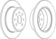 Load image into Gallery viewer, Pair Of Coated Brake Discs Ferodo DDF814C