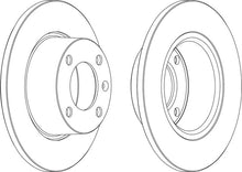 Load image into Gallery viewer, Rear Pair Of Brake Discs Fits Citroen OE 4246L6 Ferodo DDF840