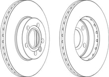 Load image into Gallery viewer, Pair Of Coated Brake Discs Ferodo DDF846C