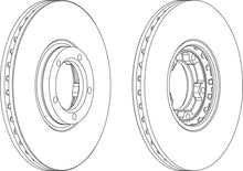 Load image into Gallery viewer, Front Pair Of Brake Discs Fits Ford OE 1514235 Ferodo DDF849