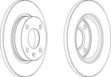 Load image into Gallery viewer, Front Pair Of Brake Discs Fits Skoda VW OE 2415019 Ferodo DDF875
