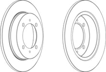 Load image into Gallery viewer, Pair Of Coated Brake Discs Ferodo DDF886C