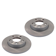 Load image into Gallery viewer, Pair Of Rear Coated Brake Discs Fits VW Golf Polo Audi A1 A2 A3 Ferodo DDF929C