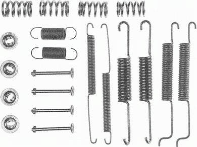 Rear Brake Shoe Fitting Kit Fits Audi Seat VW Ferodo FBA100