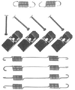 Rear Brake Shoe Fitting Kit Fits Daihatsu Suzuki Ferodo FBA102