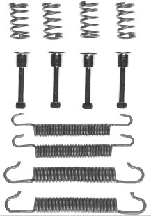 Rear Brake Shoe Fitting Kit Fits Alpina BMW Ferodo FBA107