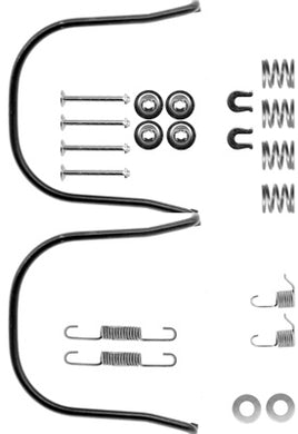 Rear Brake Shoe Fitting Kit Fits Alfa Romeo Nissan Ferodo FBA112