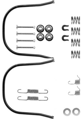 Rear Brake Shoe Fitting Kit Fits Alfa Romeo Nissan Ferodo FBA112