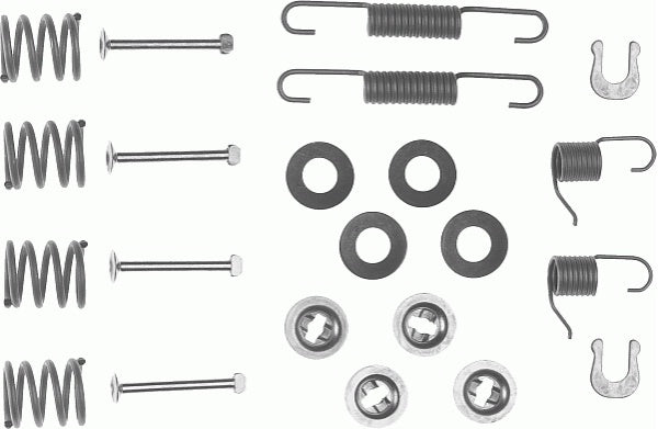 Rear Brake Shoe Fitting Kit Fits Nissan Toyota Ferodo FBA113