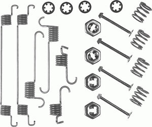 Rear Brake Shoe Fitting Kit Fits Citroen Peugeot Ferodo FBA119