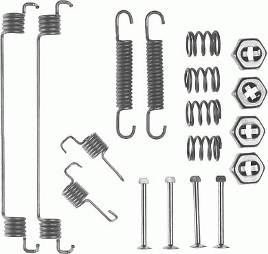 Rear Brake Shoe Fitting Kit Fits Citroen Peugeot Renault Ferodo FBA126