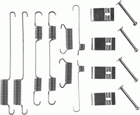 Rear Brake Shoe Fitting Kit Fits Honda Triumph Ferodo FBA127