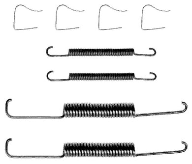 Rear Brake Shoe Fitting Kit Fits Opel Ferodo FBA144