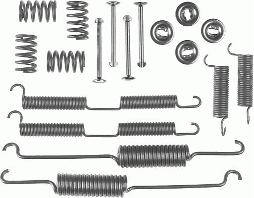Rear Brake Shoe Fitting Kit Fits Ford Hyundai Mercedes-Benz Nissan Ferodo FBA150