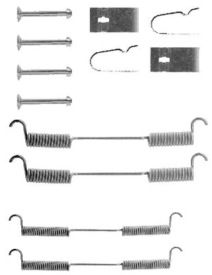 Rear Brake Shoe Fitting Kit Fits Subaru Ferodo FBA15