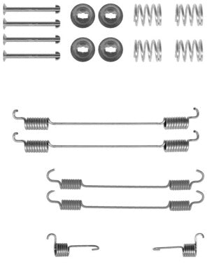 Rear Brake Shoe Fitting Kit Fits Nissan Opel Peugeot Renault Vauxh Ferodo FBA211