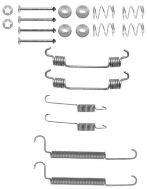 Rear Brake Shoe Fitting Kit Fits Opel Vauxhall Ferodo FBA212