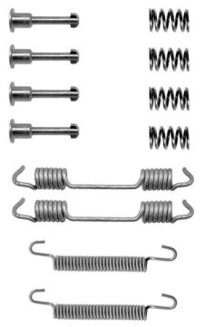 Rear Brake Shoe Fitting Kit Fits Alpina BMW Ferodo FBA218