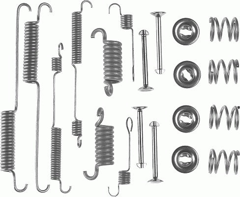 Rear Brake Shoe Fitting Kit Fits Ford Ferodo FBA24