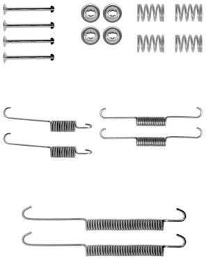 Rear Brake Shoe Fitting Kit Fits Talbot Ferodo FBA27