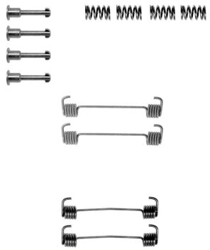 Rear Brake Shoe Fitting Kit Fits BMW Ferodo FBA31