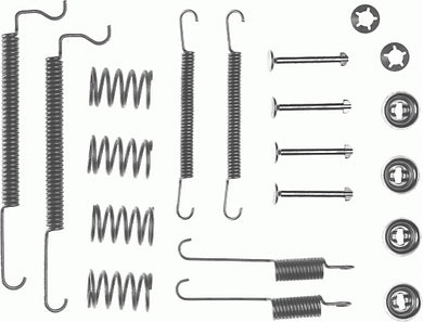 Rear Brake Shoe Fitting Kit Fits Opel Vauxhall Ferodo FBA34