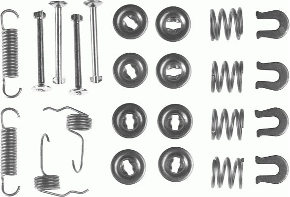 Rear Brake Shoe Fitting Kit Fits Mitsubishi Ferodo FBA43