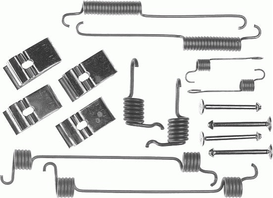 Rear Brake Shoe Fitting Kit Fits Ford Ferodo FBA54