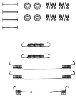 Rear Brake Shoe Fitting Kit Fits Alfa Romeo Fiat Ferodo FBA59