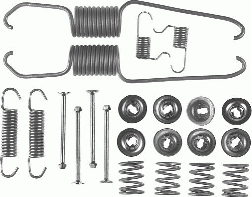 Rear Brake Shoe Fitting Kit Fits Toyota Ferodo FBA61