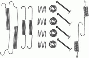 Rear Brake Shoe Fitting Kit Fits Citroen Peugeot Ferodo FBA70