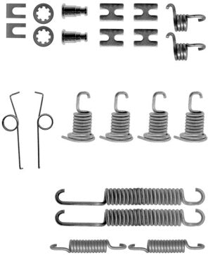 Rear Brake Shoe Fitting Kit Fits Peugeot Ferodo FBA71