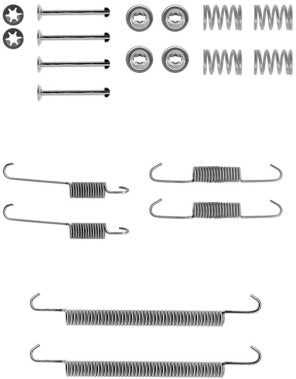 Rear Brake Shoe Fitting Kit Fits BMW Ferodo FBA75