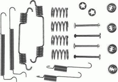 Rear Brake Shoe Fitting Kit Fits Daewoo Opel Vauxhall Ferodo FBA77