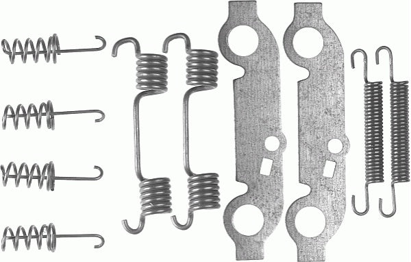 Rear Brake Shoe Fitting Kit Fits Mercedes-Benz Ferodo FBA90