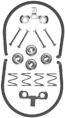 Rear Brake Shoe Fitting Kit Fits Citroen Ferodo FBA98