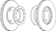 Load image into Gallery viewer, Front Brake Disc Single Fits OE MAK2487 Ferodo FCR102A
