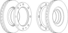 Load image into Gallery viewer, Front Brake Disc Single Fits OE 1907569 Ferodo FCR111A