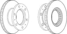 Load image into Gallery viewer, Brake Disc Single Fits OE 6172906 Ferodo FCR112A