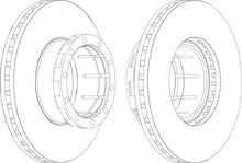 Load image into Gallery viewer, Front Brake Disc Single Fits OE 68320820 Ferodo FCR114A