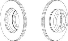 Load image into Gallery viewer, Front Brake Disc Single Fits OE 5000450158 Ferodo FCR126A
