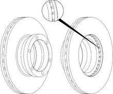 Load image into Gallery viewer, Front Brake Disc Single Fits OE 6779205 Ferodo FCR130A